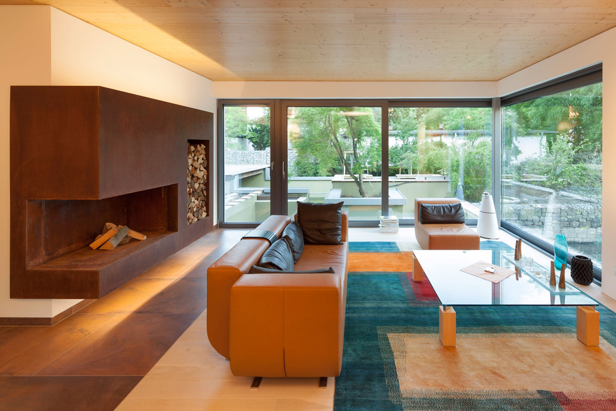 german contemporary living room