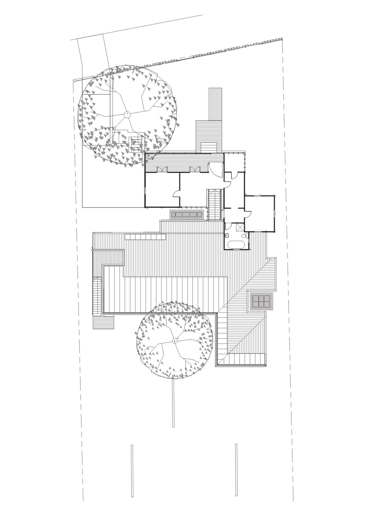 Ground Floor Plan, Taringa House in Brisbane, Australia : Fresh Palace